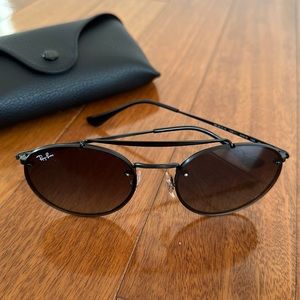 Ray Ban Round Double Bridge Sunglasses